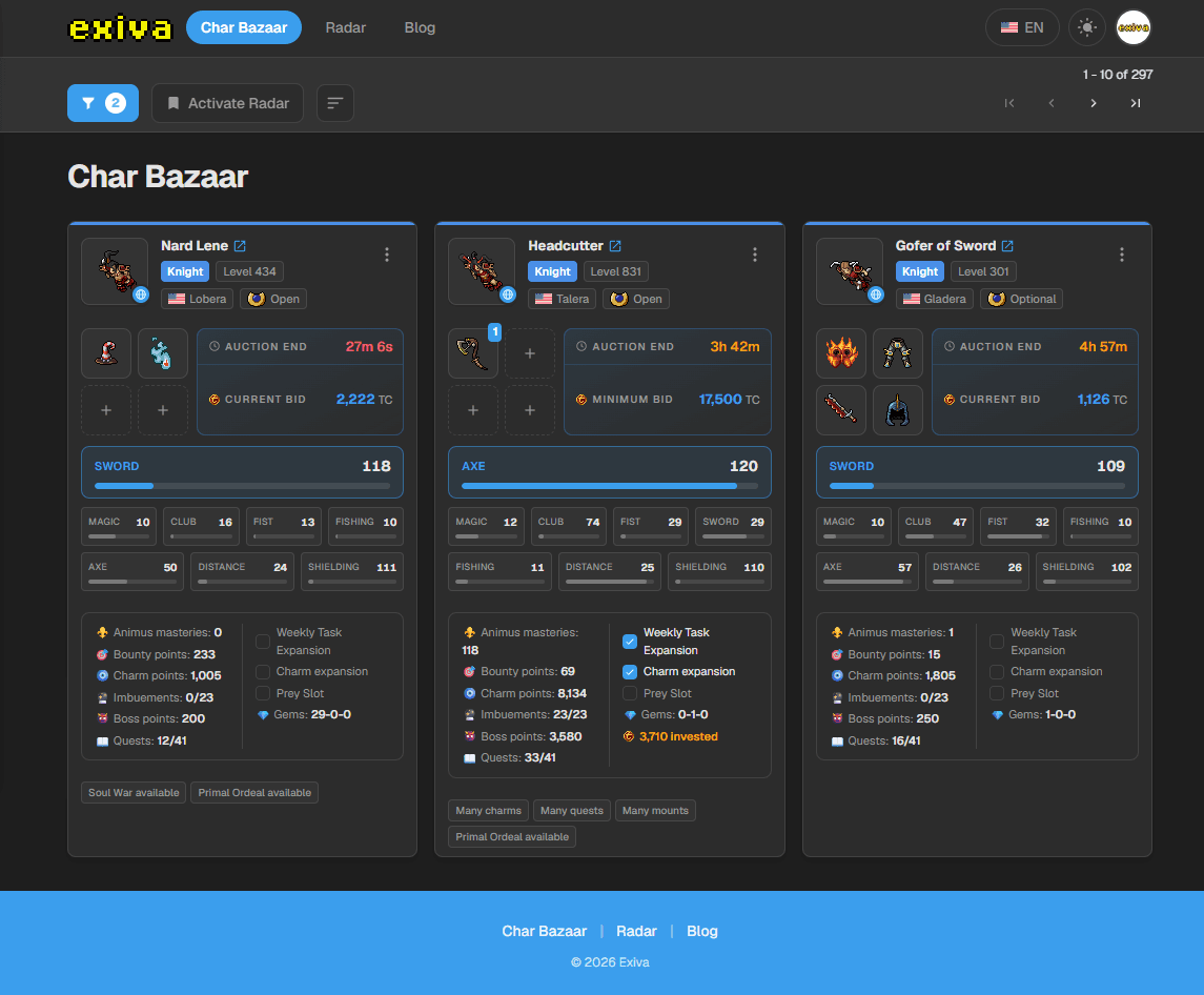 How to create a new Radar